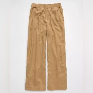 NWT (XX-Large) AE Weekend Vibes Linen-Blend Pull-On Pant